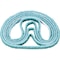 Pferd Sanding Belt, 1/4" W, 12" L, Surface Conditioning, Aluminum Oxide, 240 F Grit, Very Fine, Polivlies 43636 - alternate 1